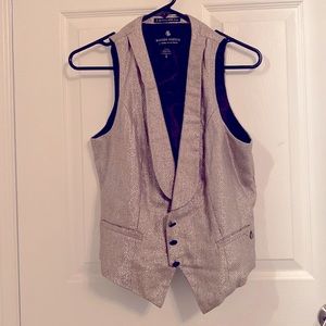 Silver vest from Scotch & Soda